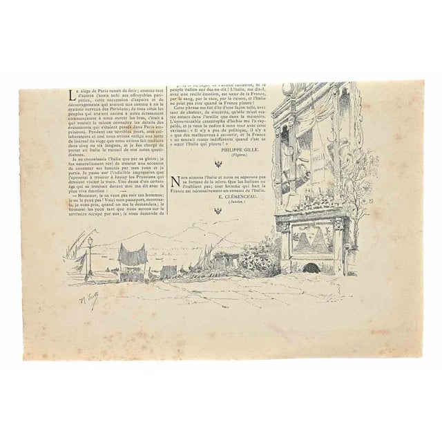 Celestial Scene is a lithograph realized in the Late 19th Century by Alexis-Joseph Mazerolle (Parigi, 29 giugno 1826 –...