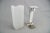 Metal Large Frosted Glass Sconces, 1960s For Sale - Image 7 of 9