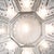 Glass Art Deco Frosted Glass Cubist Geometric Detail & Fluted Chandelier Signed Leleu For Sale - Image 7 of 18