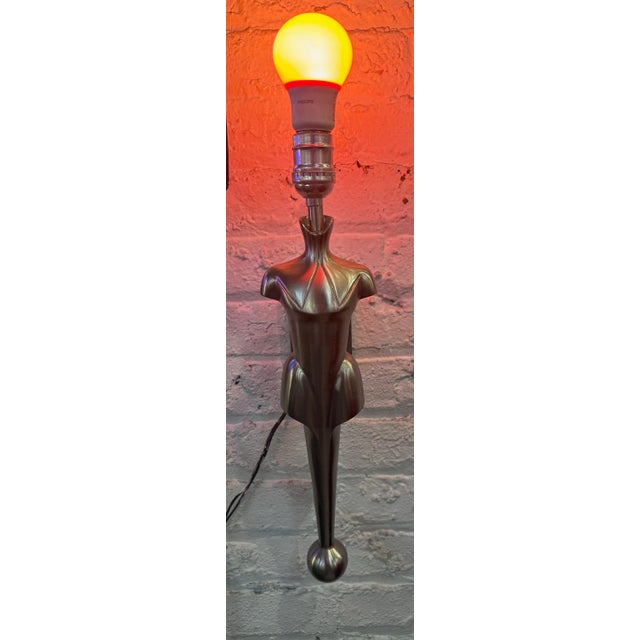 Mid Century Modern Metal Gentleman's Clothier Mannequin Torso Wall Sconces - Pair Get creative with the lighting in your...
