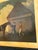 1970s Vintage Abercrombie & Fitch English Black Lacquer Wood Serving Tray With George Stubbs “Eclipse” Equestrian Print For Sale - Image 5 of 13