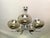 Chrome and Smoked Murano Glass Chandelier, 1970s For Sale - Image 11 of 14