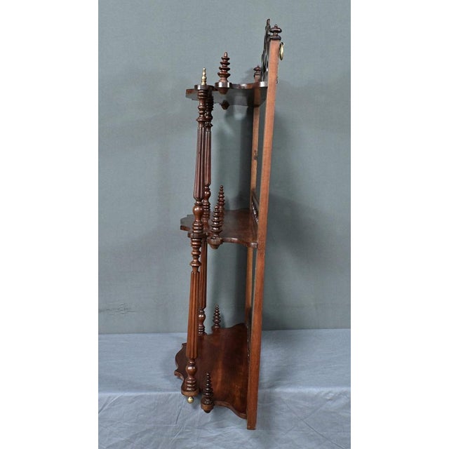 Louis-Philippe Mahogany Wall Shelf For Sale - Image 11 of 14