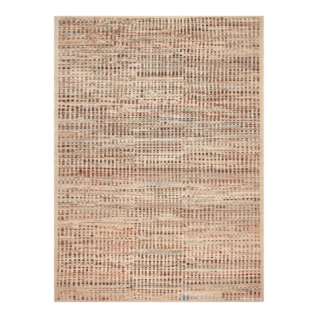 Nazmiyal Collection Modern Momentum Grid Rug For Sale