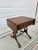 English Crotch Mahogany Dropleaf Side Table For Sale - Image 10 of 17