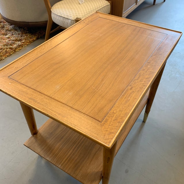 1957 Mid-Century Modern Lane Copenhagen Side Table | Chairish