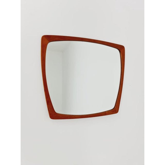 Large Mid-Century Modern Danish Wall-Mounted Mirror, 1960s For Sale - Image 10 of 16