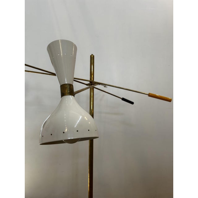 Adjustable Floor Lamp, Denmark, 1960s For Sale - Image 11 of 16