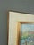 1970s 1976 Modernist 'Harbour Promenade' Vintage Original Coastal Street Scene Oil Painting, Framed For Sale - Image 5 of 11