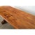 French 19th Century Solid Oak Trestle Table For Sale - Image 11 of 12
