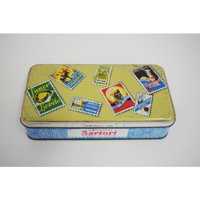 Vintage Sweet Tins, 1960s, Set of 3 For Sale - Image 11 of 15