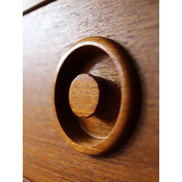 Vintage Danish Chest of Drawers in Teak, 1960s For Sale - Image 9 of 10