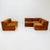 Mid-Century Italian Brown Modular Sofa, 1970s, Set of 5 For Sale - Image 3 of 11