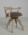 19th Century France Antique White Wood Armchair For Sale - Image 10 of 11