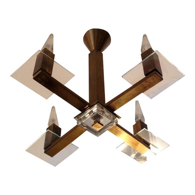 French Art Deco Pendant For Sale