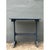Mid 20th Century Vintage Distressed Blue Wood Side Table For Sale - Image 5 of 12