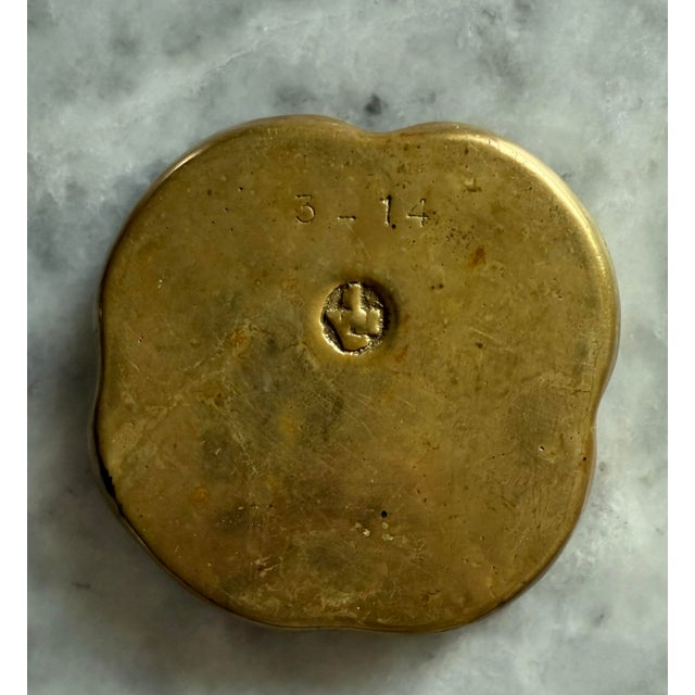 Vintage Virginia Metalworks Brass Trinket Dish With Horse For Sale In Austin - Image 6 of 7