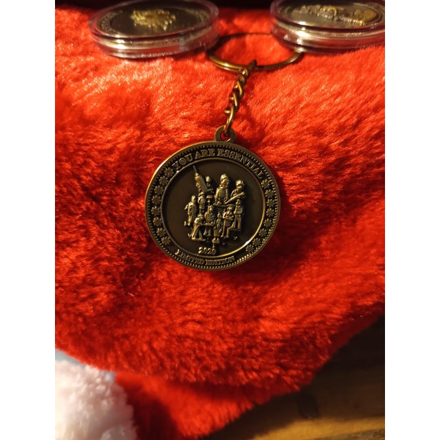 Metal “You Are Essential” Limited Edition Keychains For Sale - Image 7 of 12