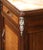 Brown Pair of 19th Century French Louis XVI Mahogany Marble-Top Nightstands For Sale - Image 8 of 9