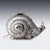Vintage Silver-Plated Snail Ice Bucket by Teghini, Italy, 1970s For Sale - Image 3 of 18