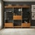 John Stuart Style Modular Chrome and Smoked Glass Wall Unit For Sale - Image 9 of 9