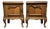 Louis XVI Style Nightstands in Oak, Set of 2 For Sale