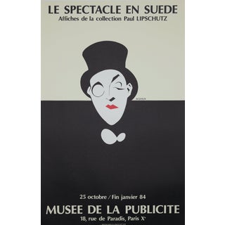 Le Spectacle en Suède Poster after Einar Nerman For Sale