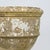 An elegant limestone garden basin, made in France around 1880-1920, resting on its original pedestal, forming a two-part...