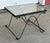 French Wrought Iron Directoire Style Side Table With Glass Top For Sale In Providence - Image 6 of 11