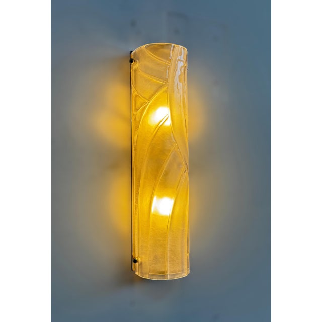Glass 21st Century Avvolto Sconce by Fabio LTD For Sale - Image 7 of 9