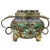 Chinese Early 20th Century Antique Chinese Cloisonné Enamel Tripod Censer For Sale - Image 3 of 10