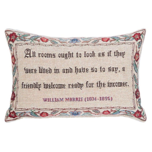 This beautiful tapestry cushion is finely woven by skilled weavers on traditional Jacquard Tapestry looms. The tapestry...