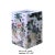 This is an oriental Chinese square vase pot with a white base and oriental people scenery graphics. Dimensions: 6.5" x...