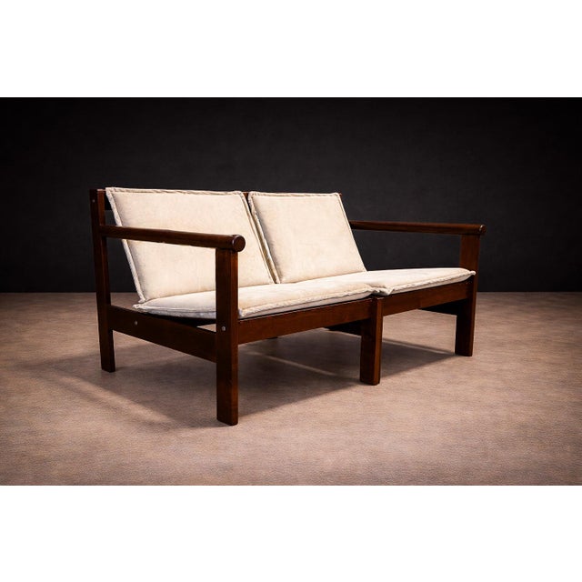 1960s Ouro Preto Loveseat in Imbuia, Michel Arnoult, 1960s - Lot 870 For Sale - Image 5 of 13