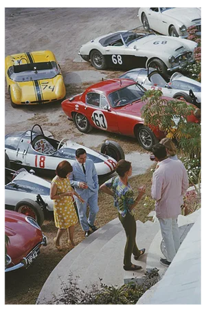 Slim Aarons, Bahamas Speed Week, Estate Stamped C-type Digital Print