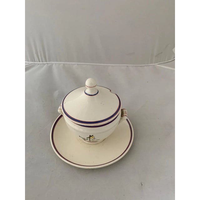 Gravy Dish by Gio Ponti for Richard Ginori, 1930s For Sale - Image 9 of 10