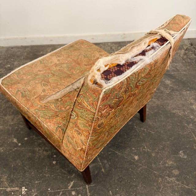 Pair of Edward Wormley for Dunbar-Style Slipper Chairs For Sale - Image 10 of 12