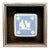 Framed Wedgwood Attributed Jasperware Plaque — Neoclassical Relief in Gilt Frame Shadowbox - English Traditional For Sale