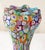 Glass 1960s Italian Blown Glass Colorful Millefiori Vase Mid-Century Modern Boho Chic For Sale - Image 7 of 13