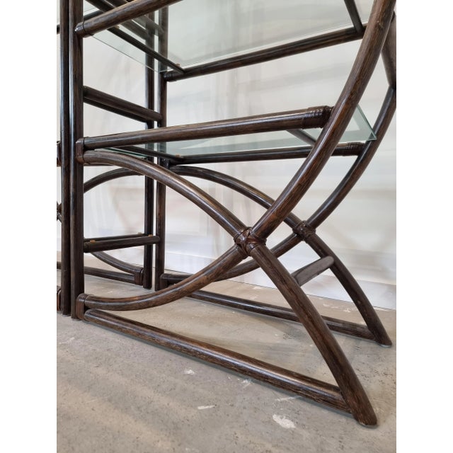 Room Divider in Brown Rattan For Sale - Image 11 of 12
