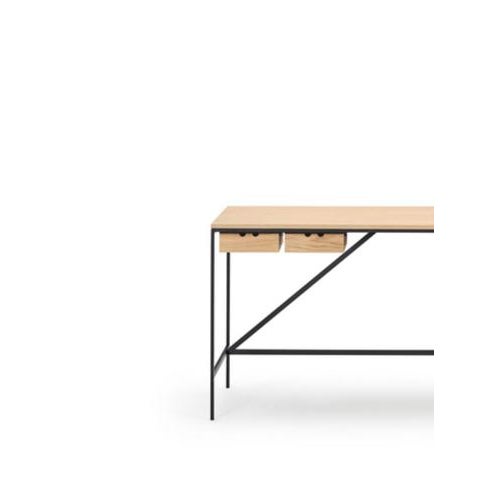 Paul McCobb Cache Console with Drawers in Oak by Paul McCobb for Karakter For Sale - Image 4 of 10