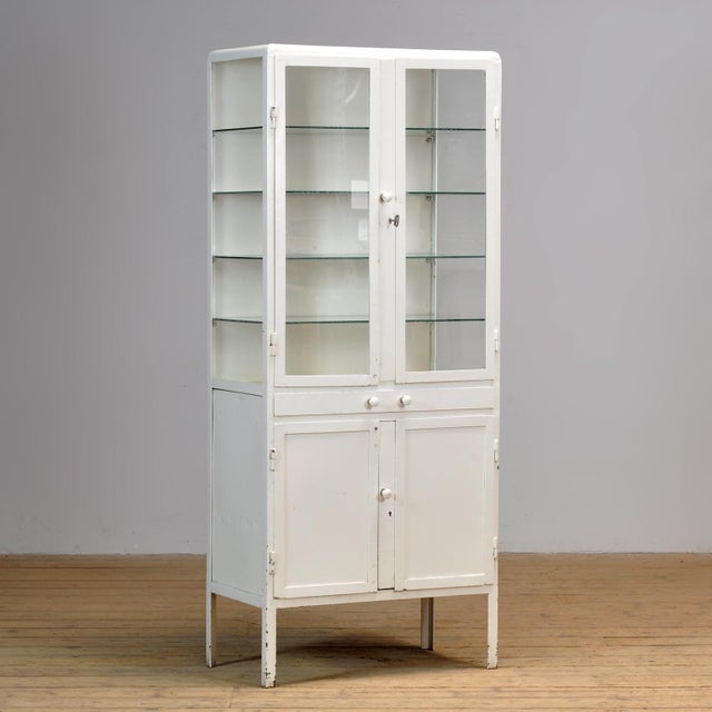 Iron Medicine Cabinet, 1950s For Sale - Image 12 of 12