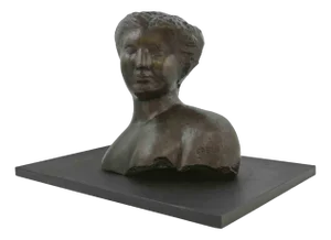 Emilio Greco, Bust of a Woman, Sculpture, Mid-20th Century
