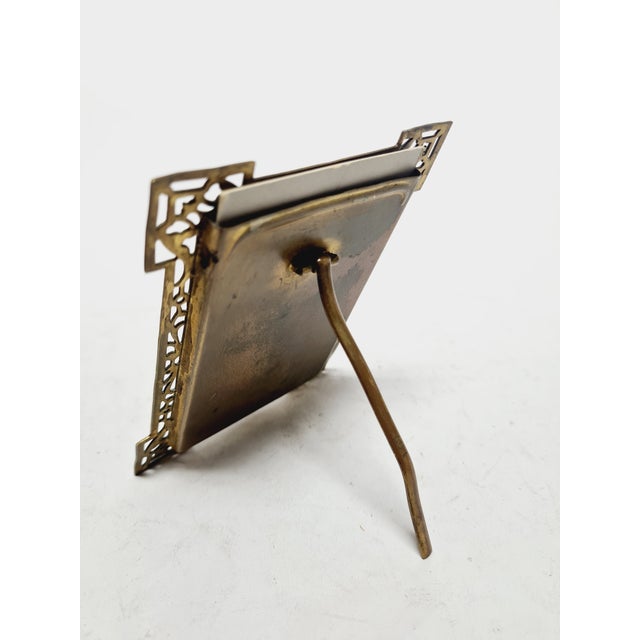 Metal Rococo Bronze Frame, France, 1890s For Sale - Image 7 of 16