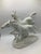 White Vintage 60s Hutschenreuther Germany Porcelain Galloping Stallion Horses Lg Statue Sculpture For Sale - Image 8 of 14