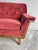 Textile Mid-Century Modern Swedish Velvet 3-Seater Sofa, 1950s-1960s For Sale - Image 7 of 15