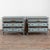 A pair of elegant Gustavian chest of drawers painted in shades of blue, fitting their Swedish origin. Note the decorative...