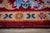 Traditional 8x10 Burgundy Traditional Floral Oushak Hand Knotted Wool Carpet Rug For Sale - Image 3 of 6
