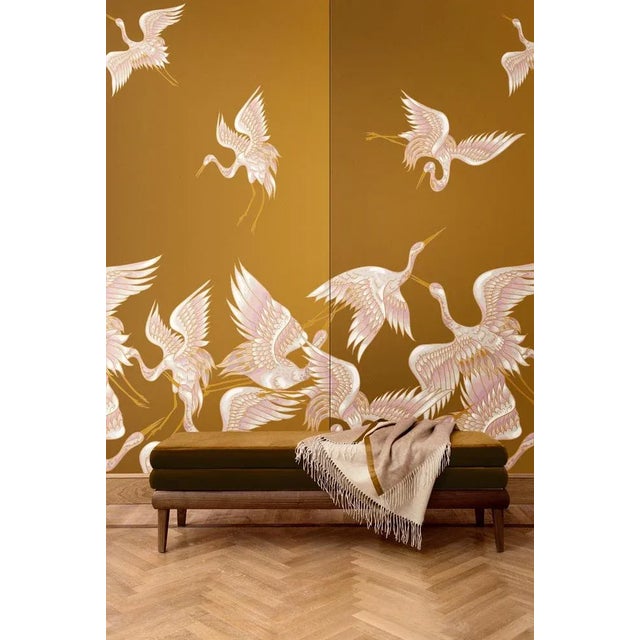 Our collection Herons, decorative and dreamy, shows a group of herons taking flight. The contemporary colours create a new...