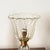 Large Bullicante Murano Glass and Brass Flower Table Lamp from Barovier, Italy, 1950s For Sale - Image 3 of 14